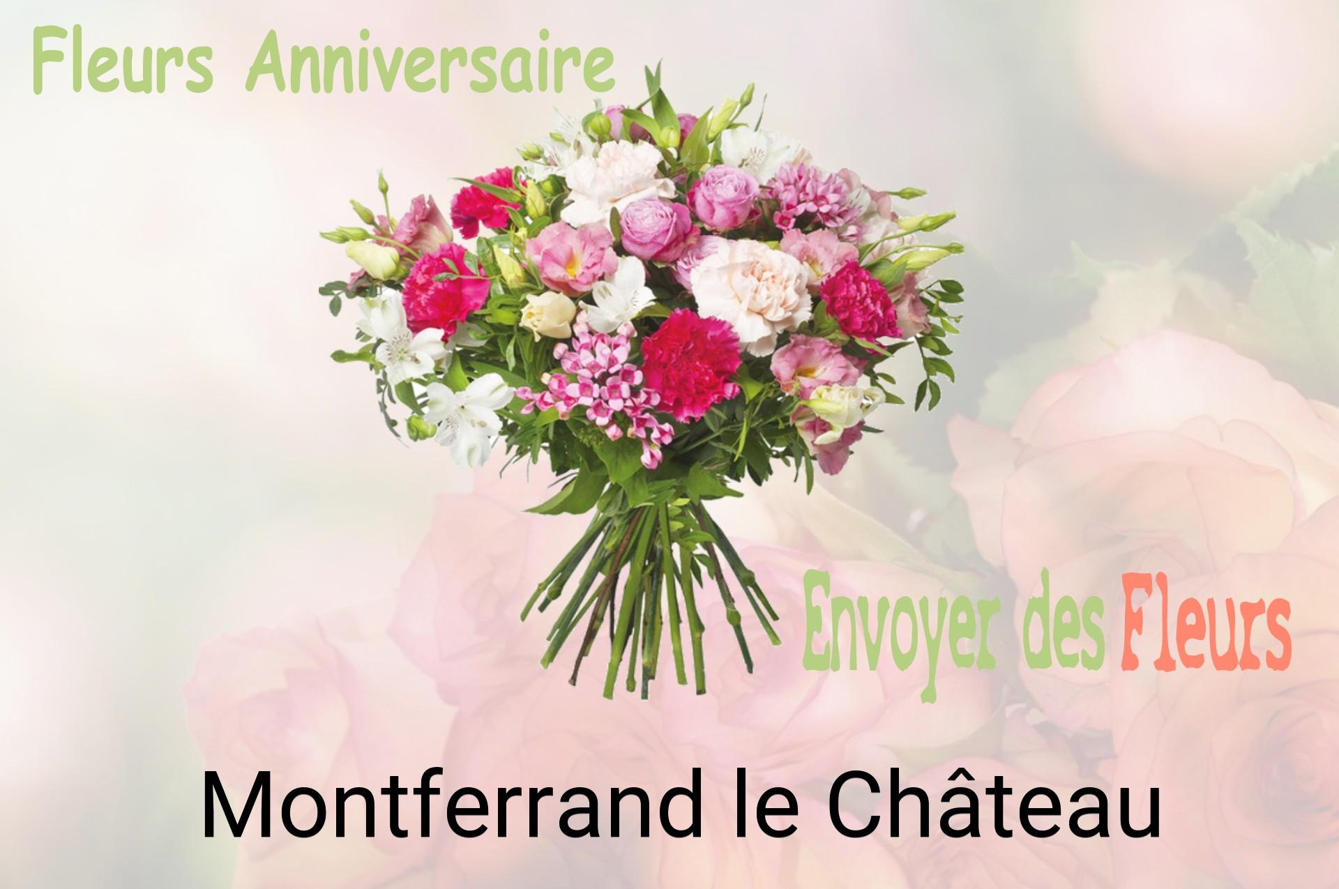 Bouquet de fleurs d’anniversaire livré à Montferrand-le-Château