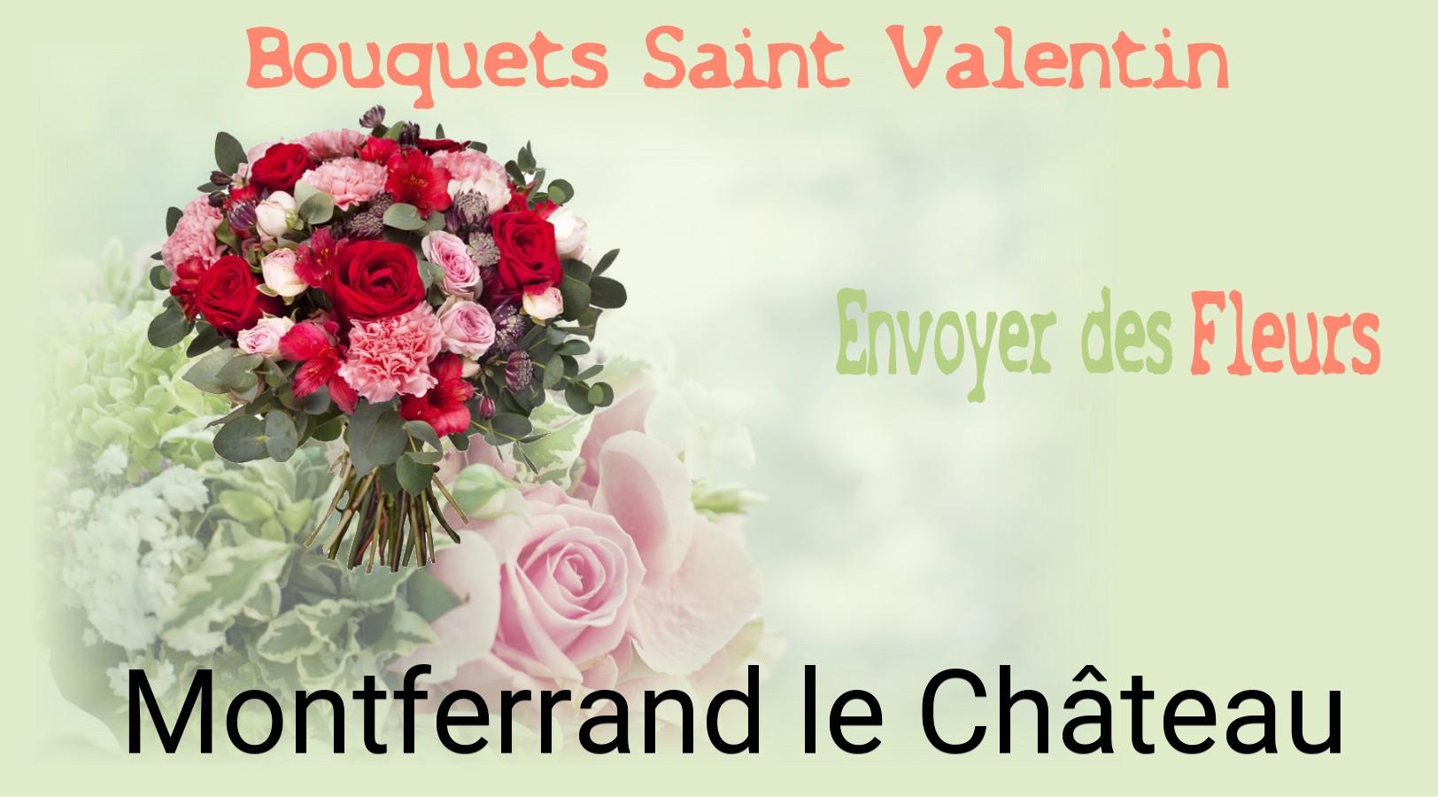 Roses de Saint-Valentin livrées à Montferrand-le-Château